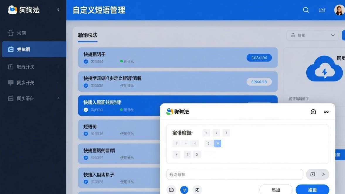 搜狗输入法云同步