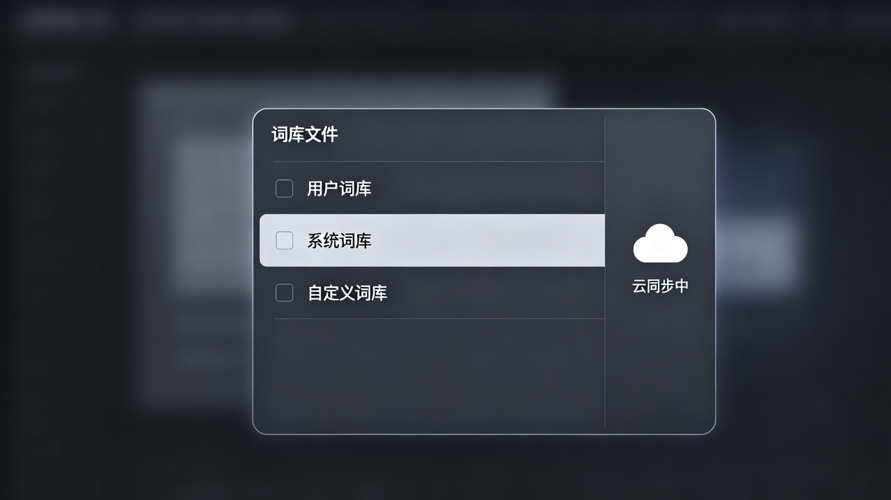 搜狗输入法词库备份恢复与迁移完整指南（跨设备跨版本）