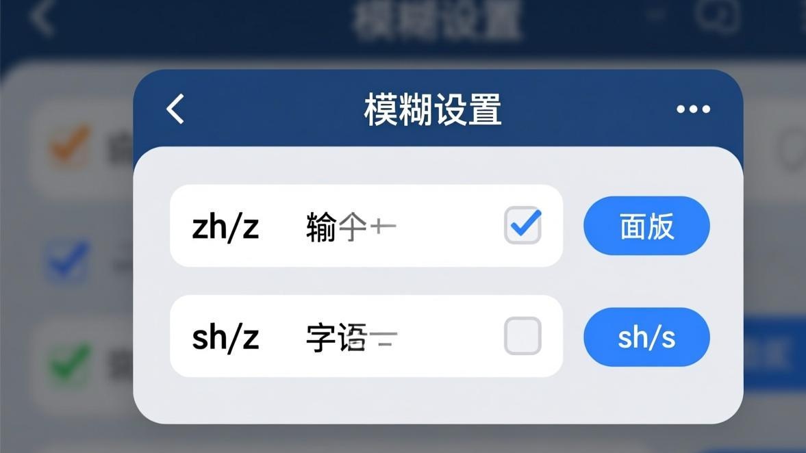 搜狗输入法模糊音设置界面详解