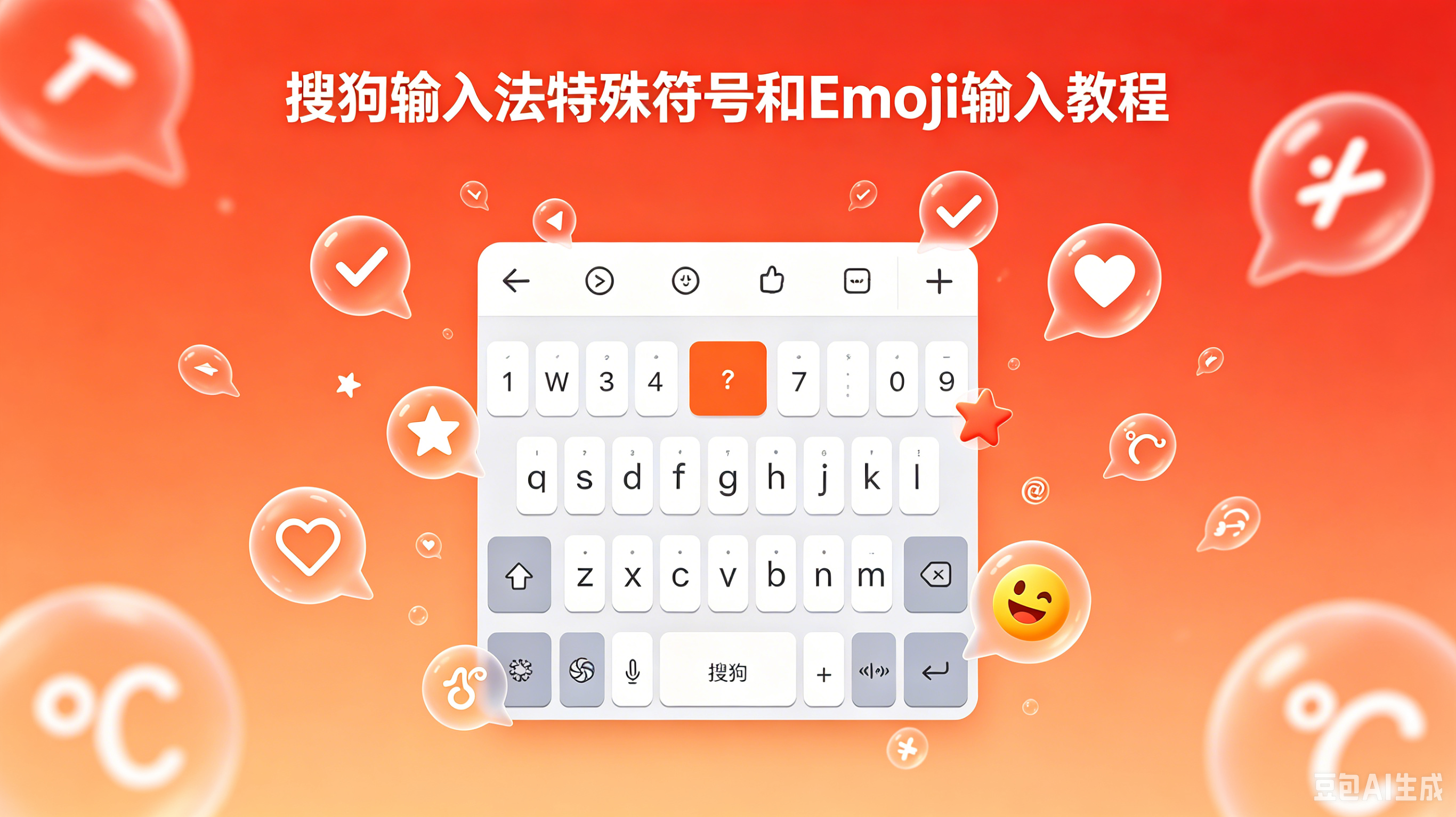 搜狗输入法特殊符号和Emoji表情输入完全教程（6种方法）